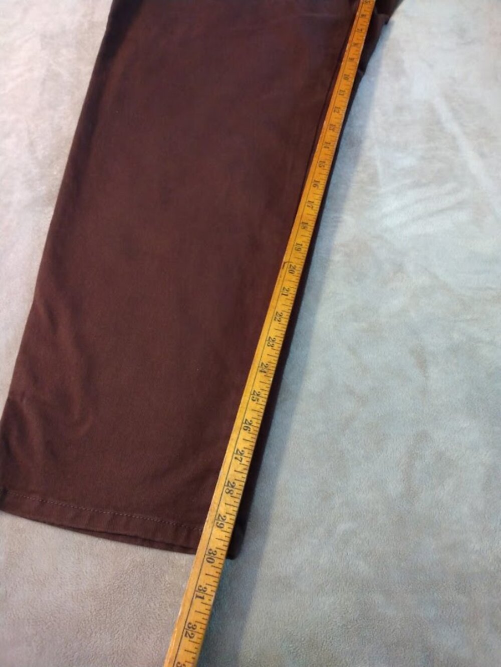 NWT Gloria Vanderbilt Amanda Jeans 22W Dark Brown Classic Fit Taper Leg Stretch - Picture 7 of 10